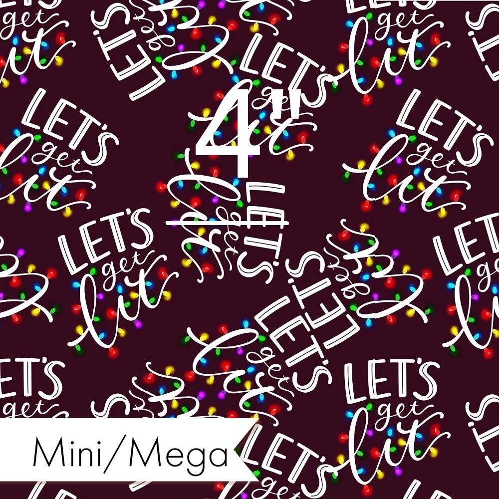 Christmas Design 86 Get Lit Fabric – premium custom printed fabric for sewing | Fabric by Missy Rose
