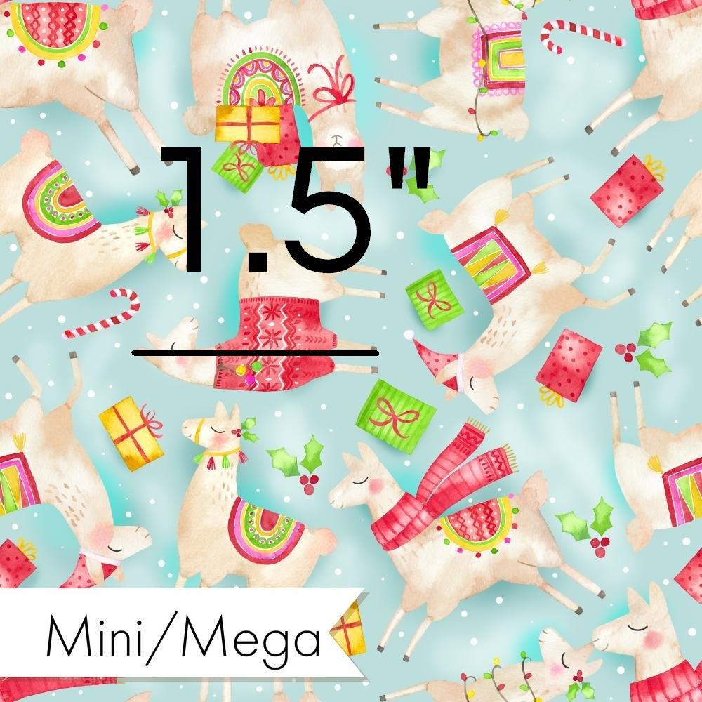 Christmas Design 87 Llama Fabric – pre-order designer fabric Australia | Fabric by Missy Rose