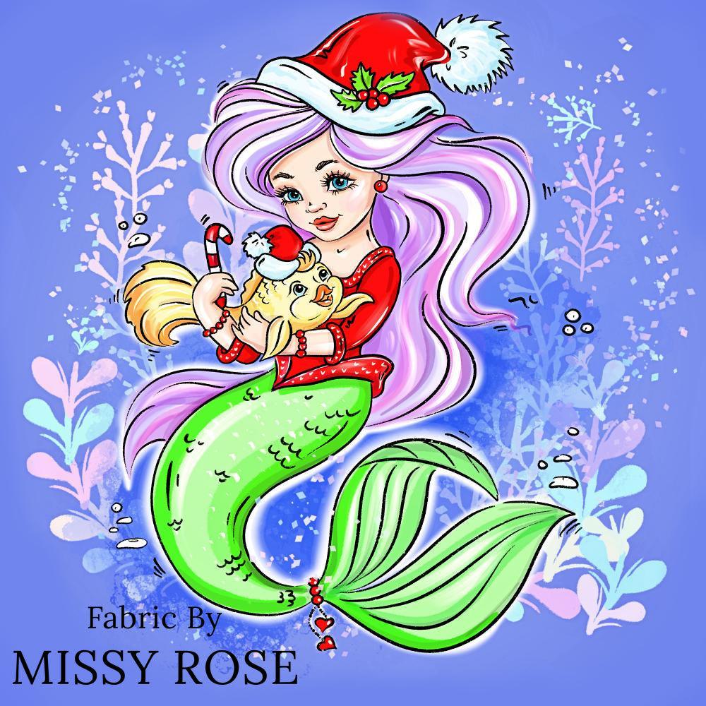 Christmas Design 89 Panel fabric – pre-order designer fabric Australia | Fabric by Missy Rose