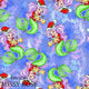 Christmas - Design 89 - Purple Mermaid Fabric