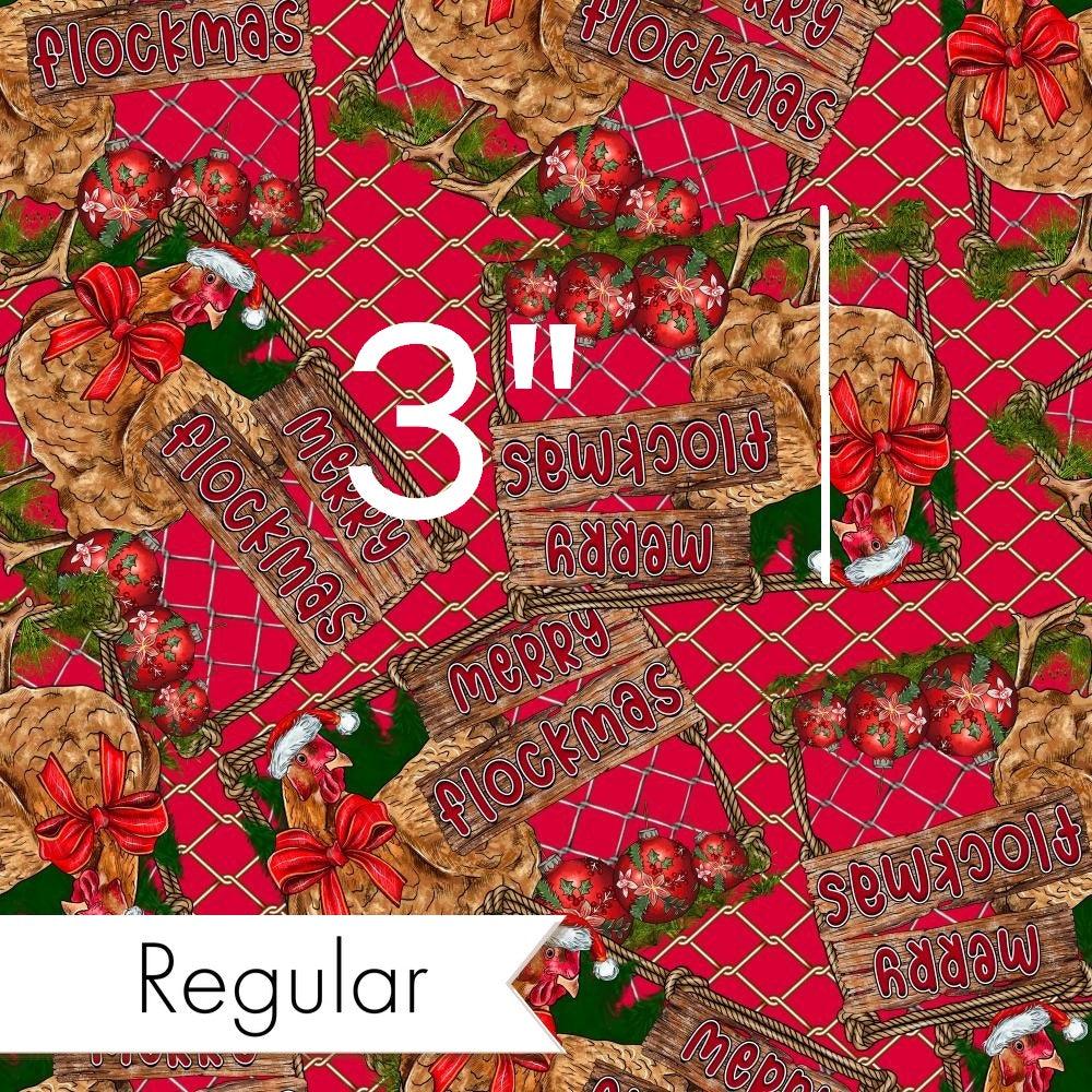 Christmas Design 90 Flockmas Fabric – made-to-order custom fabric by the metre | Fabric by Missy Rose