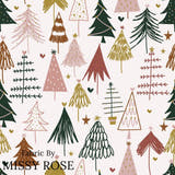 Christmas - Design 91 - Boho Tree Fabric