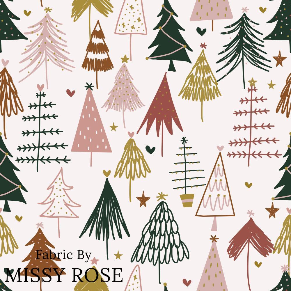 Christmas Design 91 Boho Tree Fabric – made-to-order custom fabric by the metre | Fabric by Missy Rose