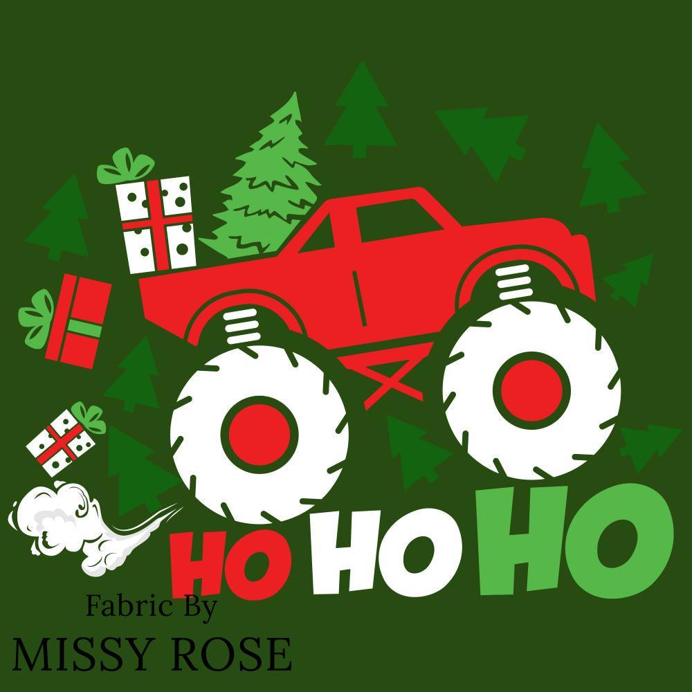 Christmas Design 92 Panel fabric – premium custom printed fabric for sewing | Fabric by Missy Rose