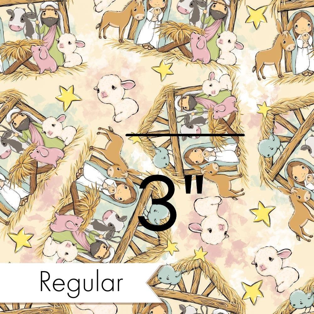 Christmas Design 93 Nativity Fabric – pre-order designer fabric Australia | Fabric by Missy Rose