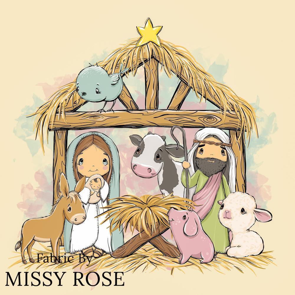 Christmas Design 93 Panel fabric – pre-order designer fabric Australia | Fabric by Missy Rose