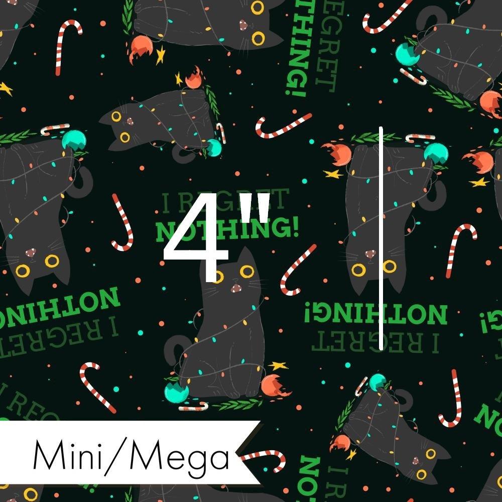 Christmas Design 97 Regret Nothing Fabric – custom printed pre-order fabric Australia | Fabric by Missy Rose
