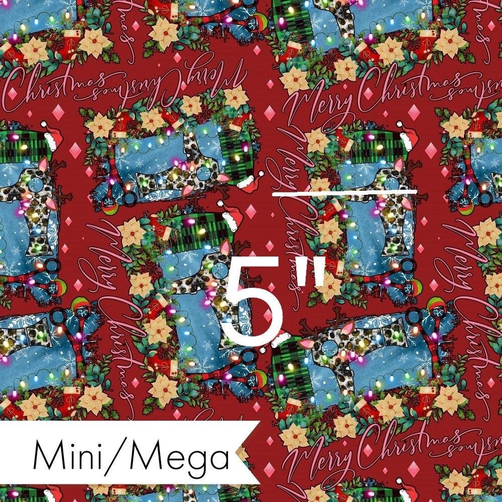 Christmas Design 98 Hairdresser Fabric – pre-order designer fabric Australia | Fabric by Missy Rose