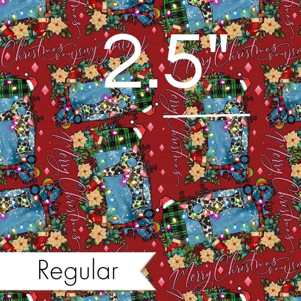 Christmas Design 98 Hairdresser Fabric – premium custom printed fabric for sewing | Fabric by Missy Rose