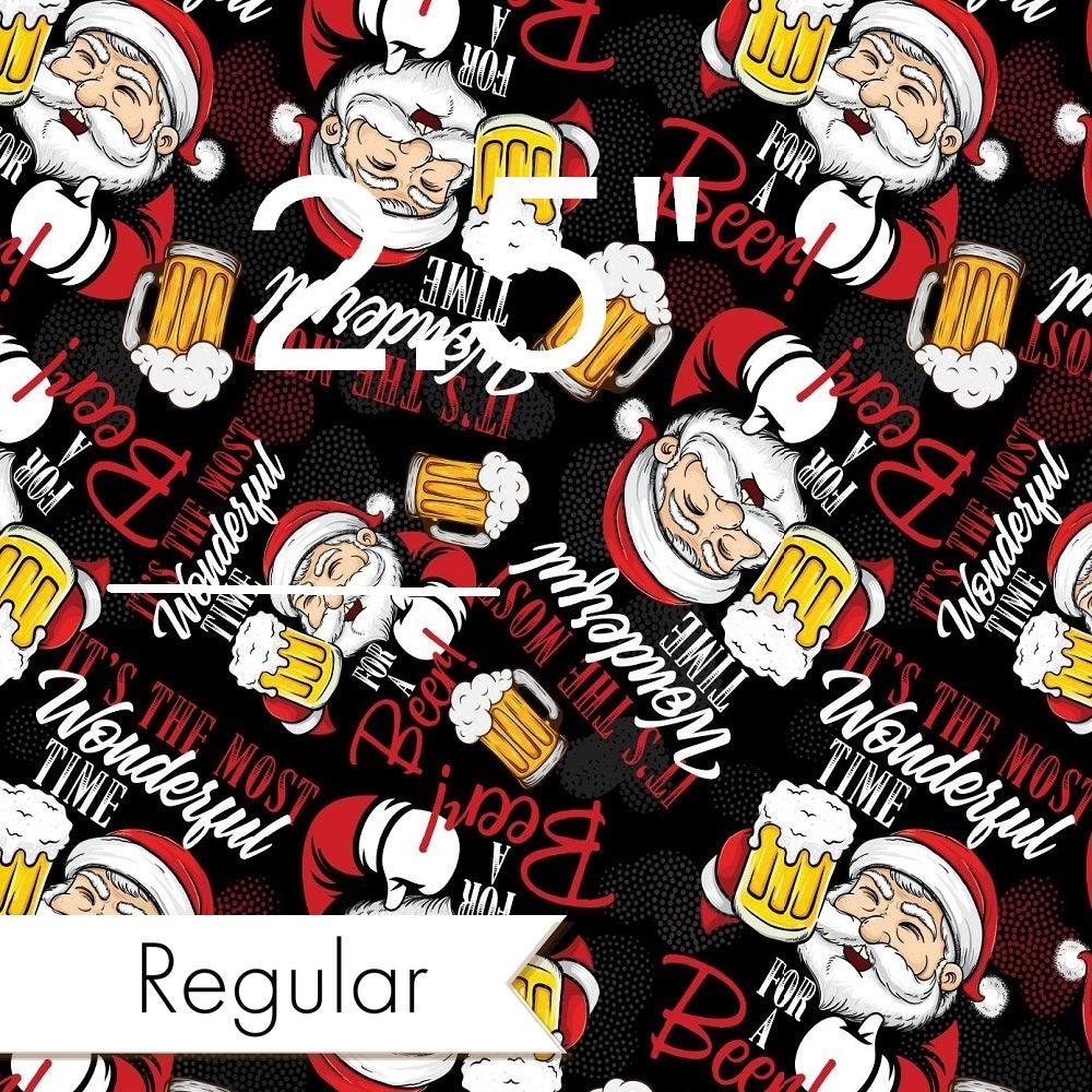 Christmas Design 156 Beer Fabric – premium custom printed fabric for sewing | Fabric by Missy Rose