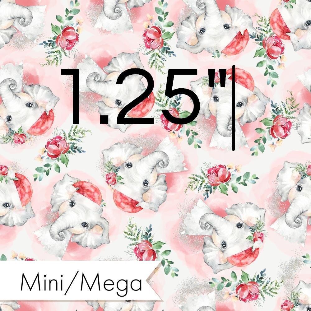 Christmas Design 215 Elephant Fabric – Australian custom printed fabric pre-order | Fabric by Missy Rose