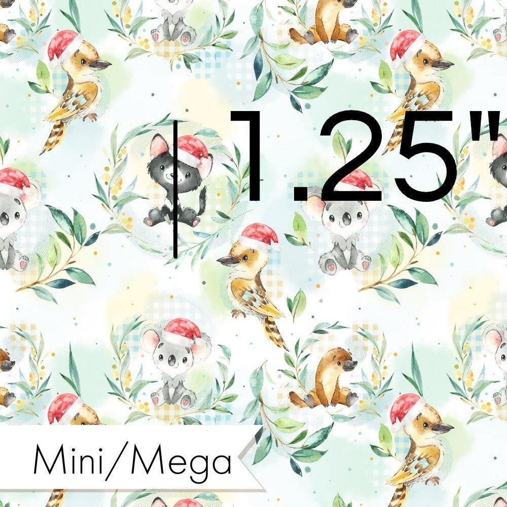 Christmas Design 216 Aussie Friends Fabric – premium custom printed fabric for sewing | Fabric by Missy Rose