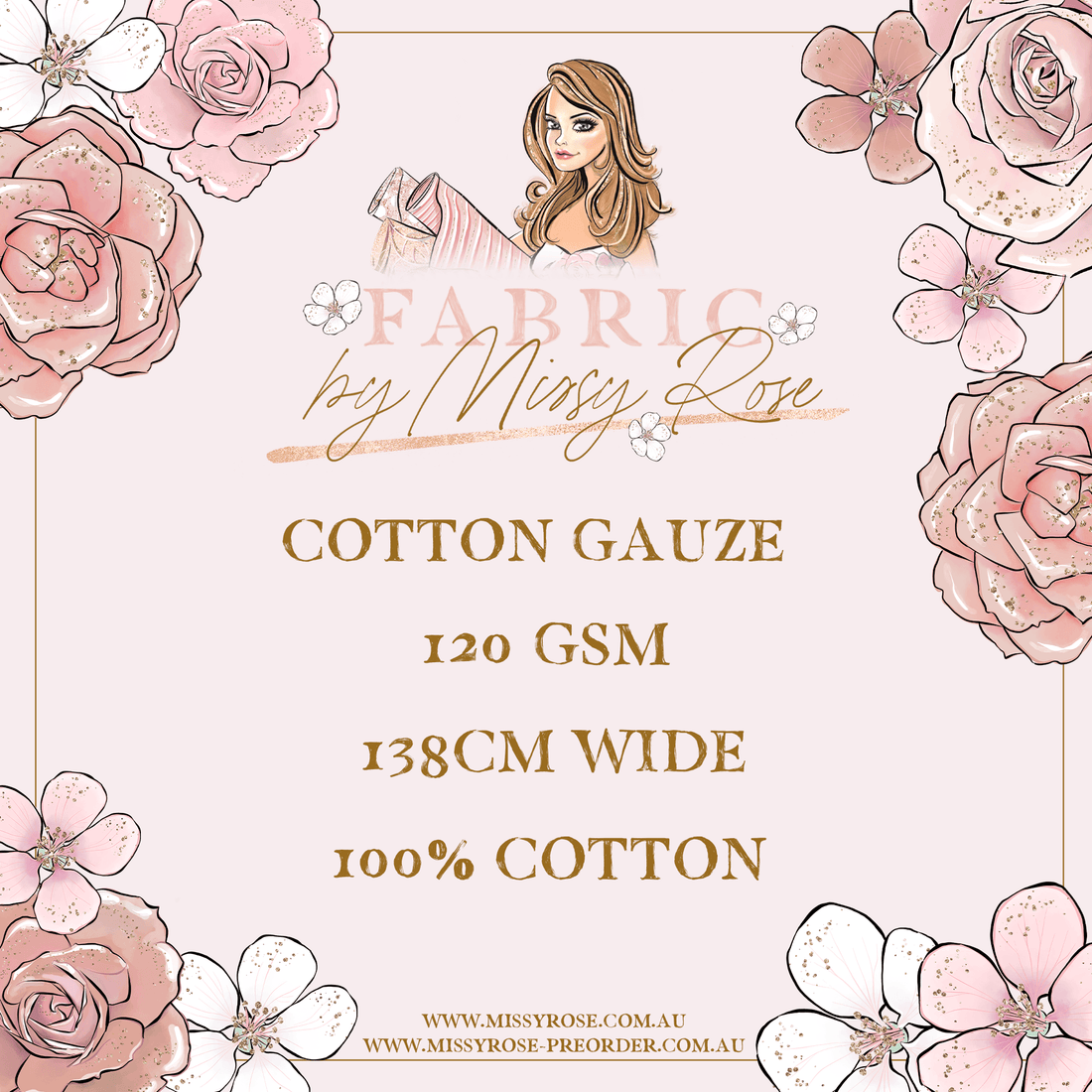 Sample Panel Fabric – premium custom printed fabric for sewing | Fabric by Missy Rose