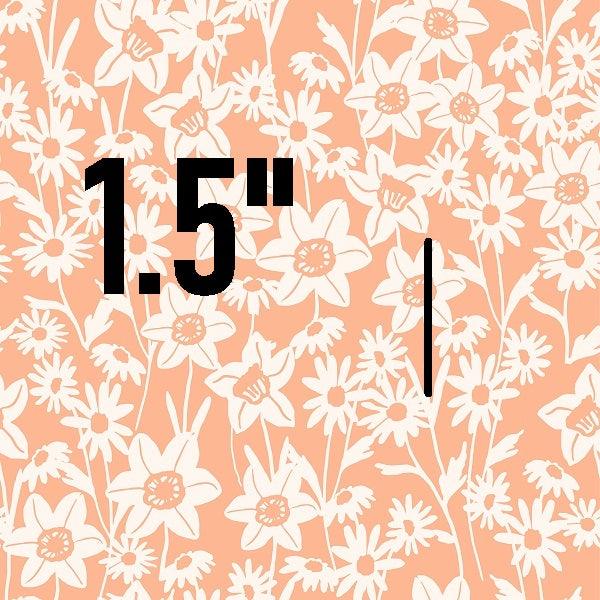 Indy Bloom Fabric Daffodil Fields Daffodil Garden in Peach 10 – Fabric by Missy Rose