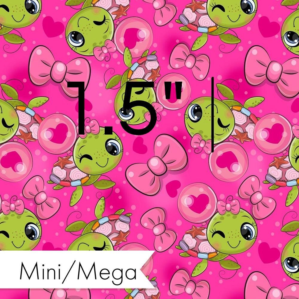 Design 100 Pink Turtle Fabric – premium custom printed fabric for sewing | Fabric by Missy Rose