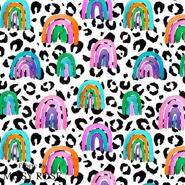 Unlimited Leopard Rainbow Fabric – Australian custom printed fabric pre-order | Fabric by Missy Rose