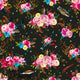 Design 1001 - Black Floral Fabric