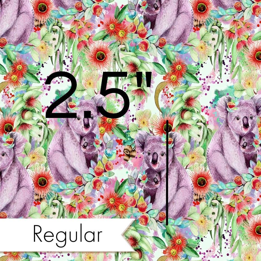 Design 1002 Green Koala Fabric – made-to-order custom fabric by the metre | Fabric by Missy Rose