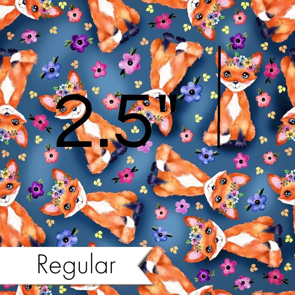 Design 1008 Navy Fox Fabric – made-to-order custom fabric by the metre | Fabric by Missy Rose