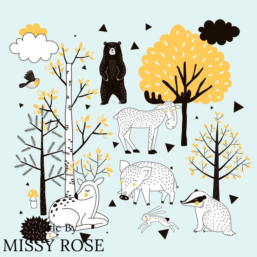 Design 1012 Panel Fabric – made-to-order custom fabric by the metre | Fabric by Missy Rose