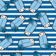 Design 1014 - Striped Asthma Fabric