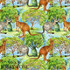 Design 1015 - Blue Aussie Fabric