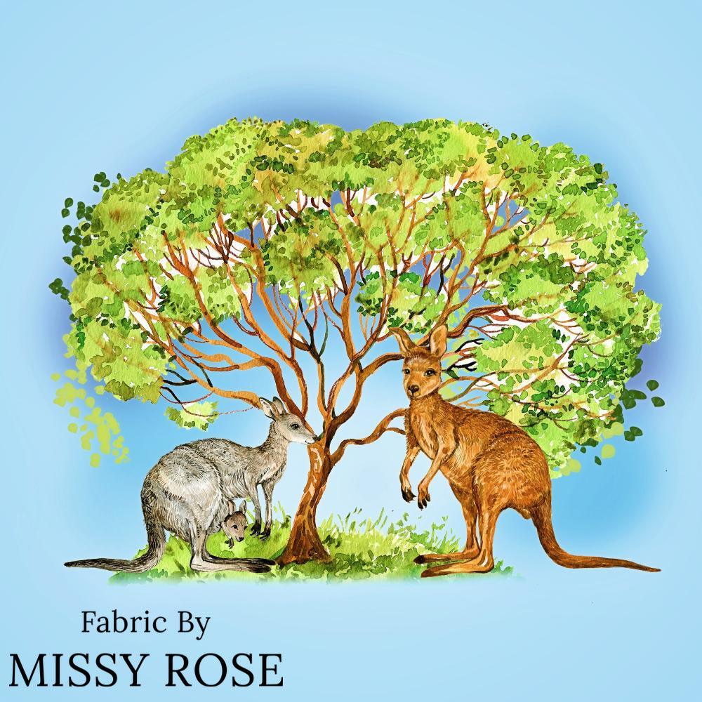 Design 1015 Panel Fabric – premium custom printed fabric for sewing | Fabric by Missy Rose