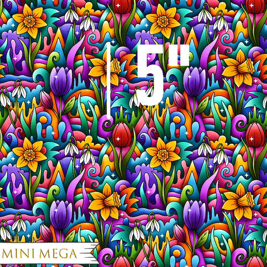 Unlimited - Bright Floral Fabric - Fabric by Missy Rose Pre-Order