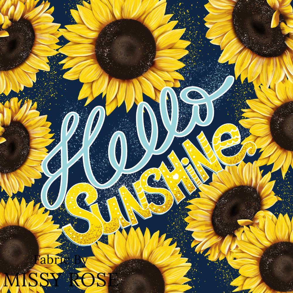 Design 1022 Panel Fabric – Australian custom printed fabric pre-order | Fabric by Missy Rose