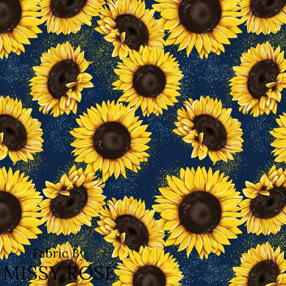 Design 1022 Sunflower Fabric – pre-order designer fabric Australia | Fabric by Missy Rose
