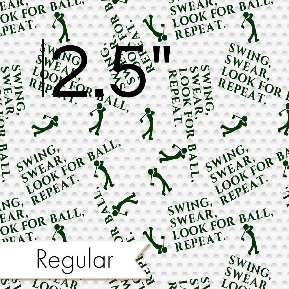 Design 1027 Golf Fabric – custom printed pre-order fabric Australia | Fabric by Missy Rose