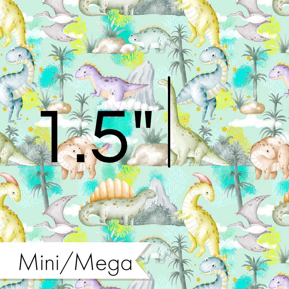 Design 1028 Cute Dino fabric – Australian custom printed fabric pre-order | Fabric by Missy Rose