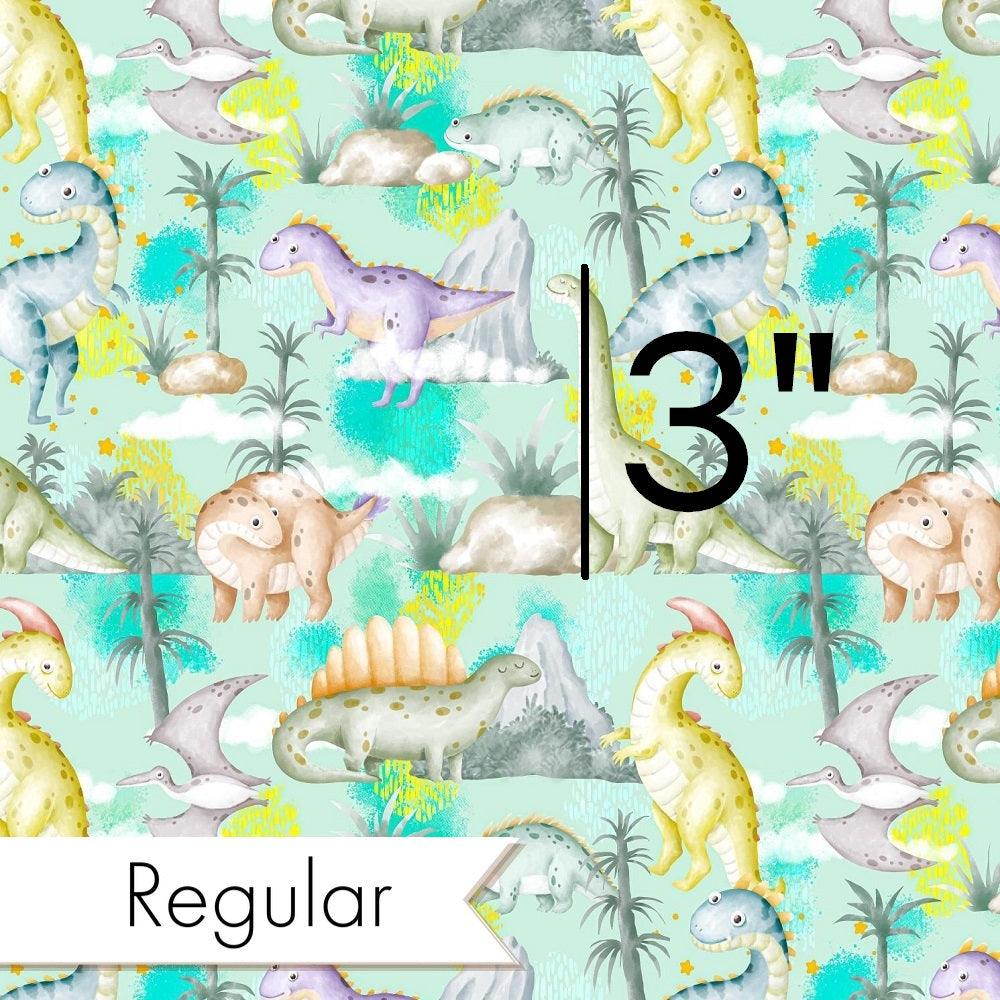 Design 1028 Cute Dino fabric – made-to-order custom fabric by the metre | Fabric by Missy Rose