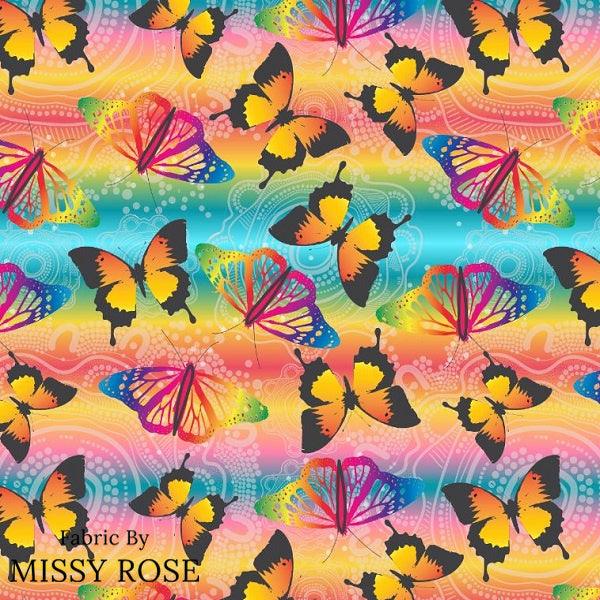 Load image into Gallery viewer, Design 103 - Butterfly Dreaming Fabric - Fabric by Missy Rose Pre-Order
