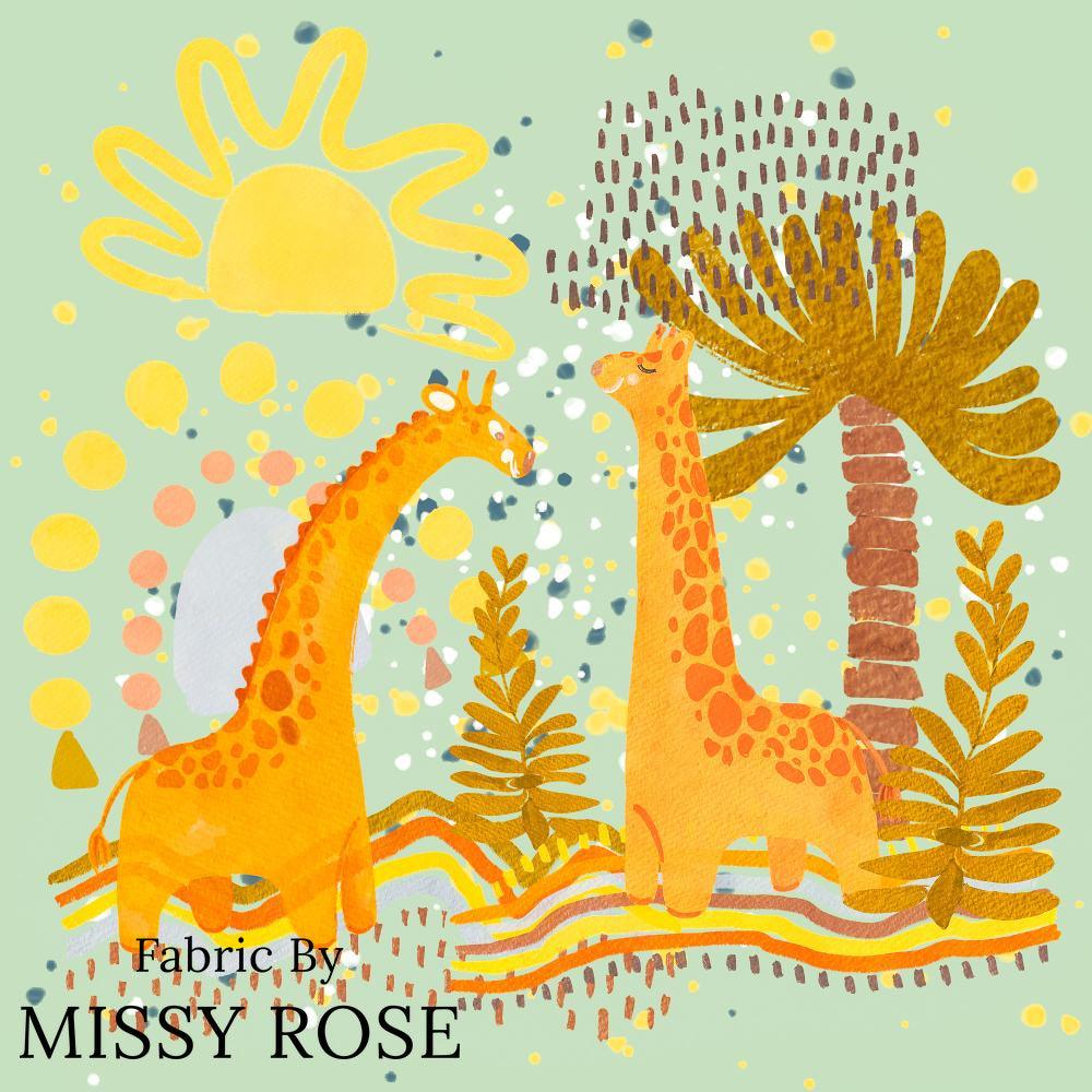 Design 103 Panel Fabric – premium custom printed fabric for sewing | Fabric by Missy Rose