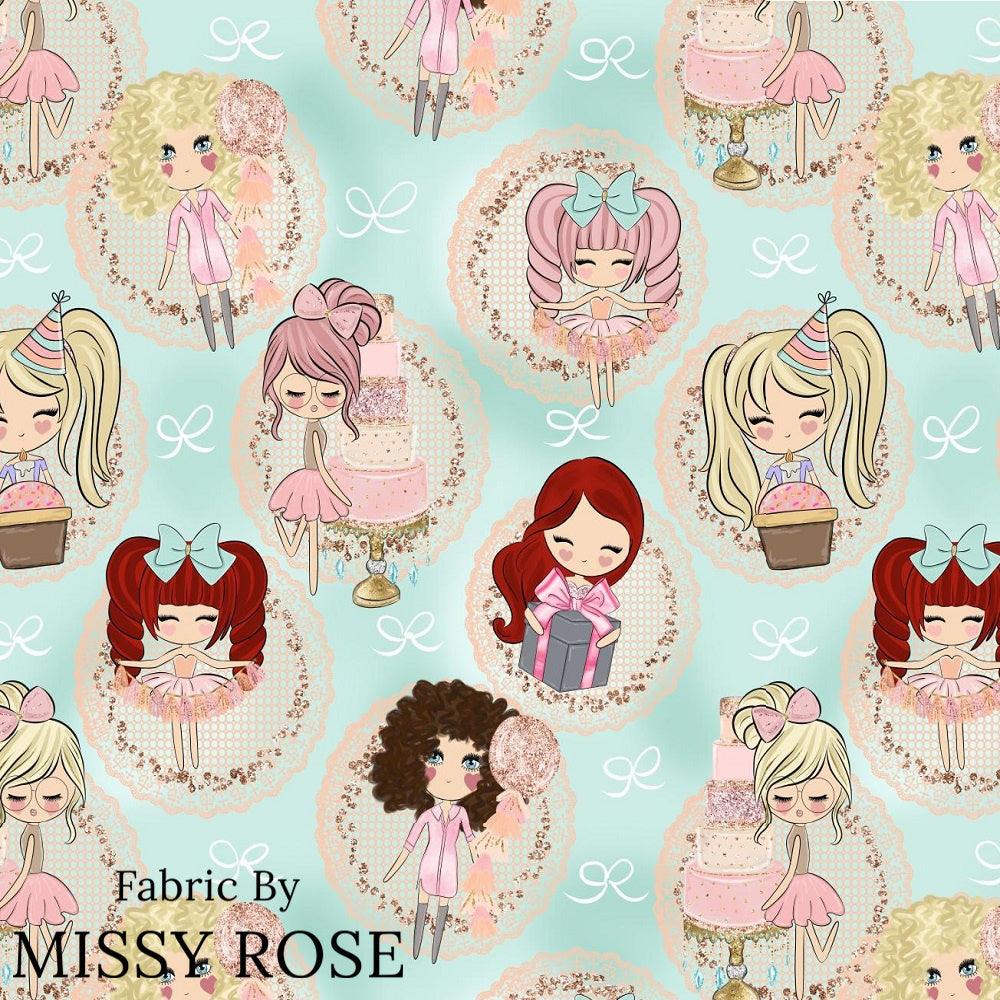Design 1031 Cute Peeps Fabric – made-to-order custom fabric by the metre | Fabric by Missy Rose