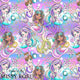 Design 1042 - Purple Mermaid Fabric