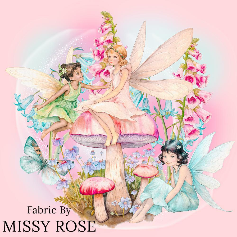 Design 1046 Panel Fabric – premium custom printed fabric for sewing | Fabric by Missy Rose