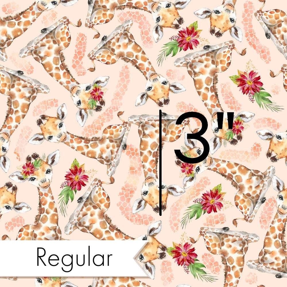 Design 1048 Giraffe Fabric – made-to-order custom fabric by the metre | Fabric by Missy Rose