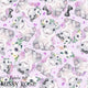 Design 1049 - Purple Hippo Fabric