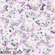 Design 1049 - Purple Hippo Fabric