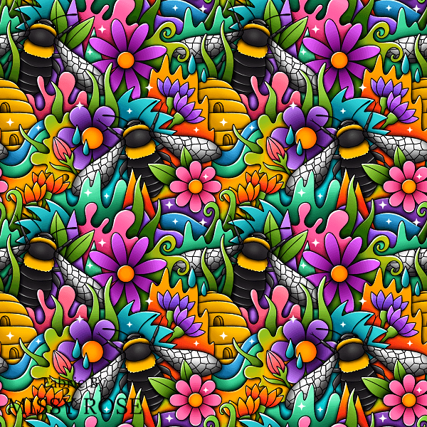 Load image into Gallery viewer, Unlimited - Bright Bee Fabric - Fabric by Missy Rose Pre-Order
