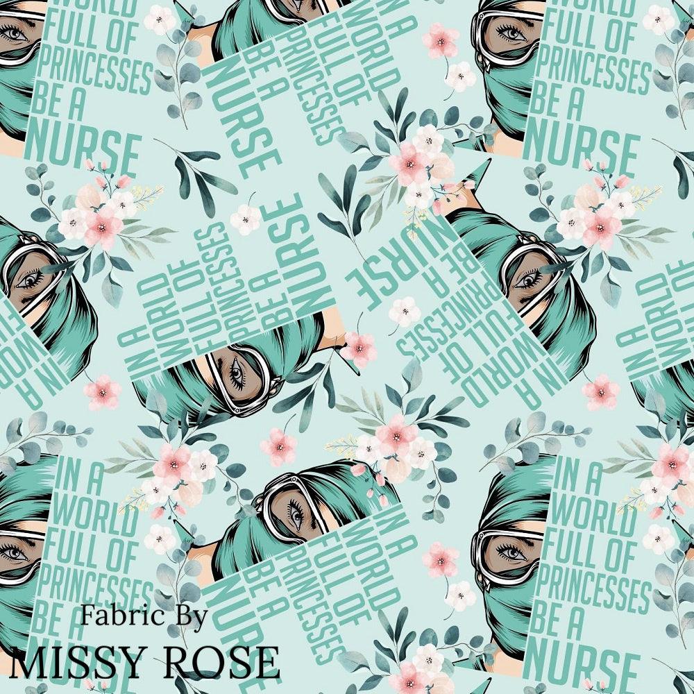 Design 1051 Nurse Fabric – made-to-order custom fabric by the metre | Fabric by Missy Rose