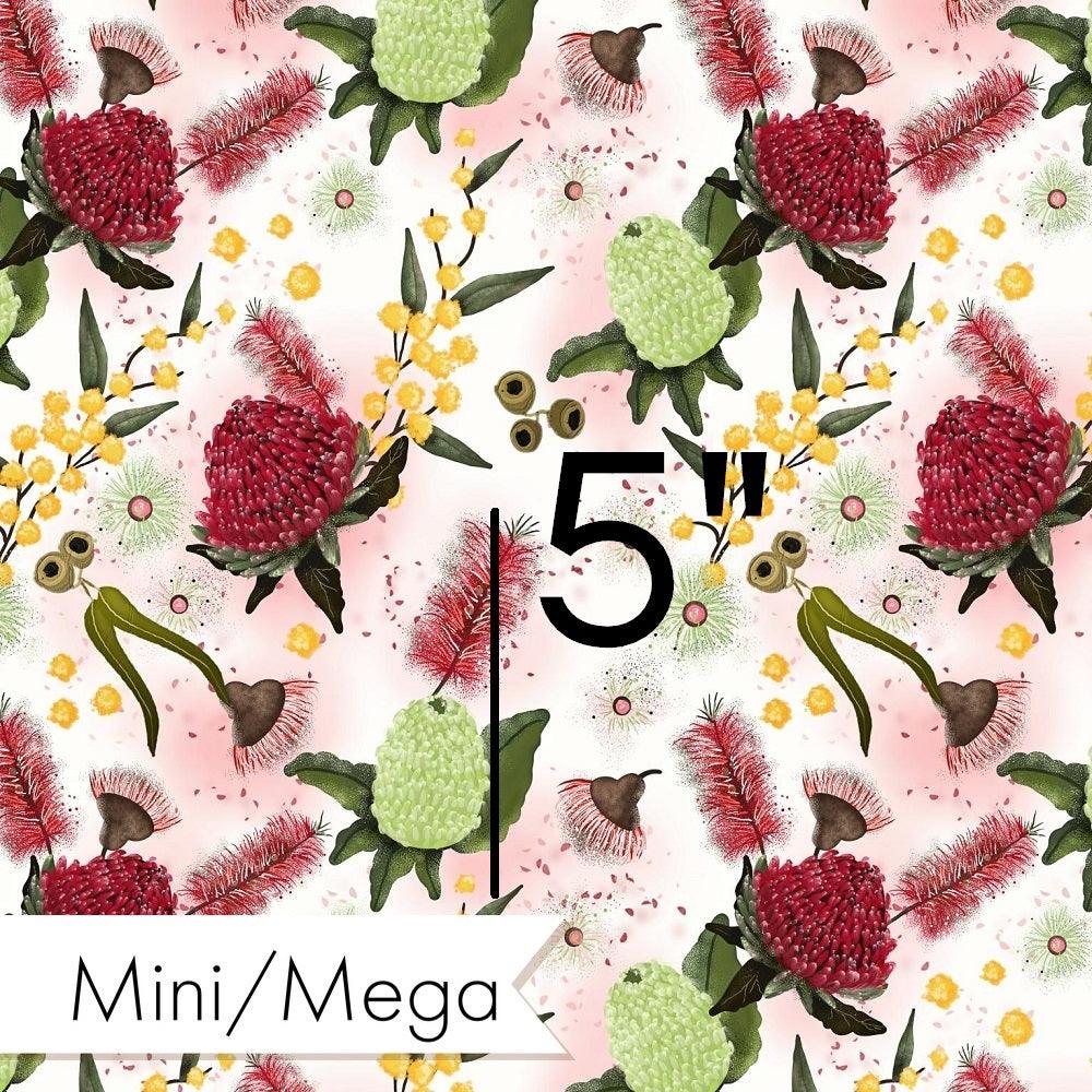 Design 1055 Australian Floral Fabric – made-to-order custom fabric by the metre | Fabric by Missy Rose