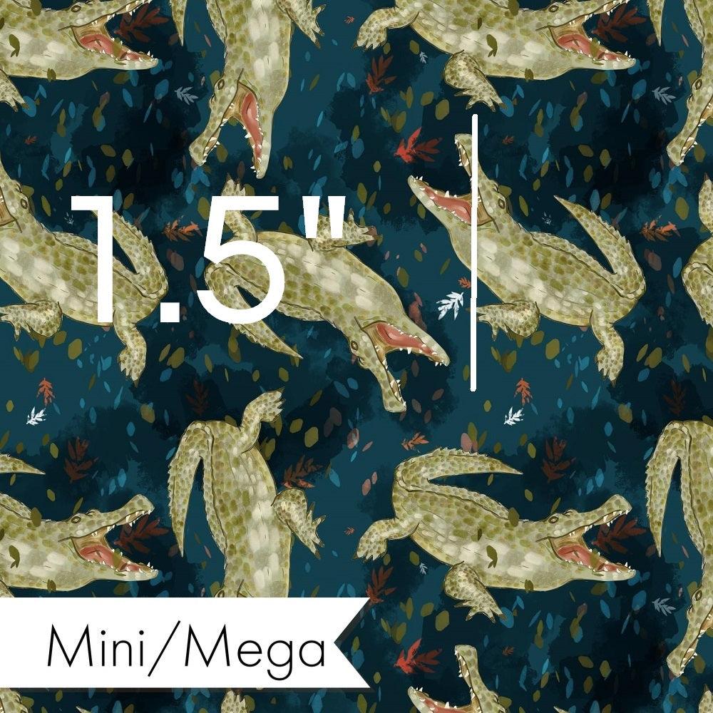 Design 1056 Crocodile Fabric – premium custom printed fabric for sewing | Fabric by Missy Rose