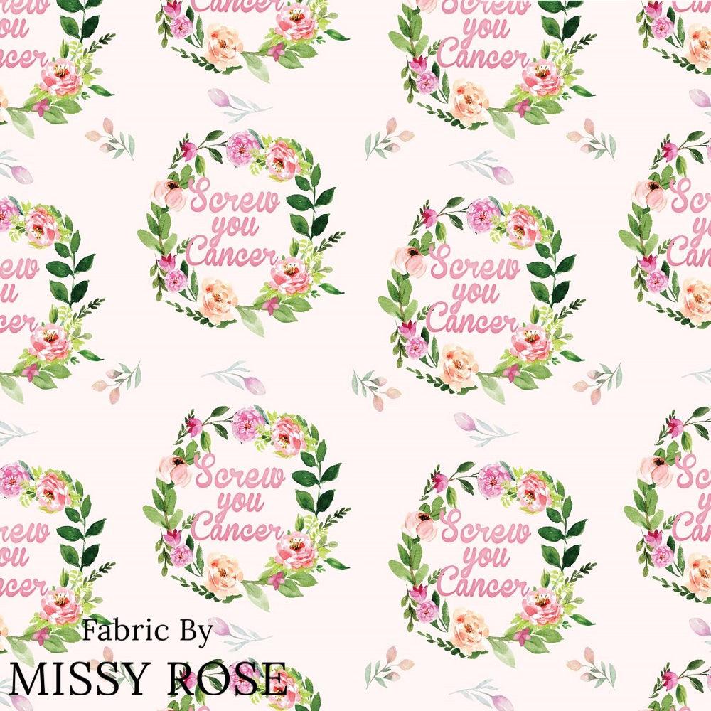 Design 1060 Screw Cancer Fabric – pre-order designer fabric Australia | Fabric by Missy Rose
