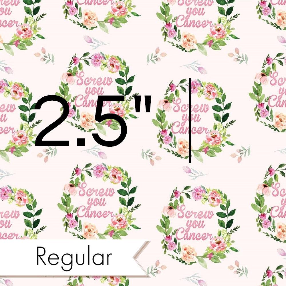 Design 1060 Screw Cancer Fabric – custom printed pre-order fabric Australia | Fabric by Missy Rose