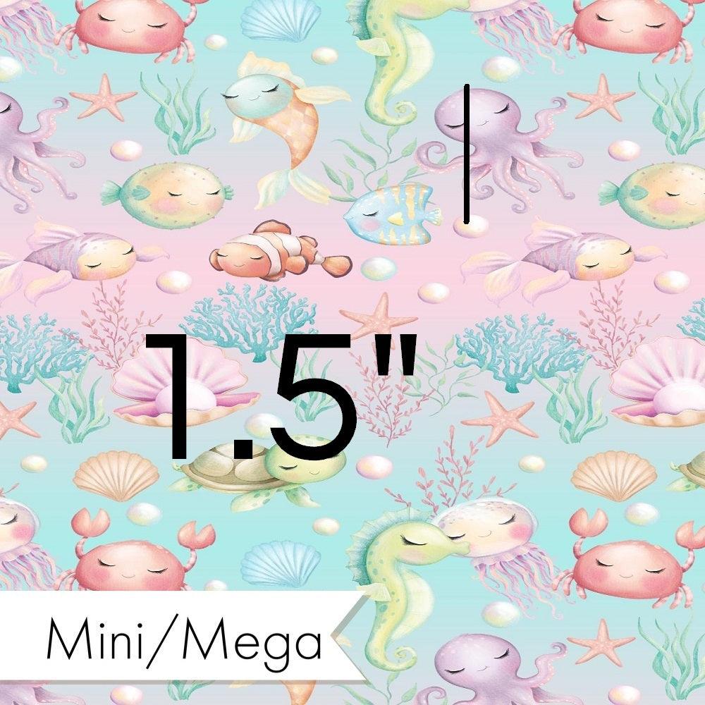 Design 1064 Sea Animals Fabric – premium custom printed fabric for sewing | Fabric by Missy Rose