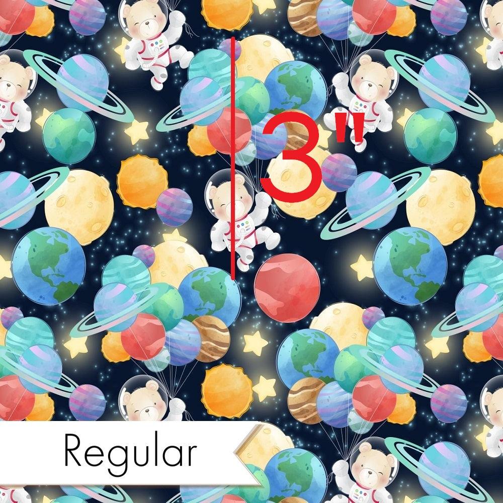 Design 1065 Space Bear Fabric – pre-order designer fabric Australia | Fabric by Missy Rose