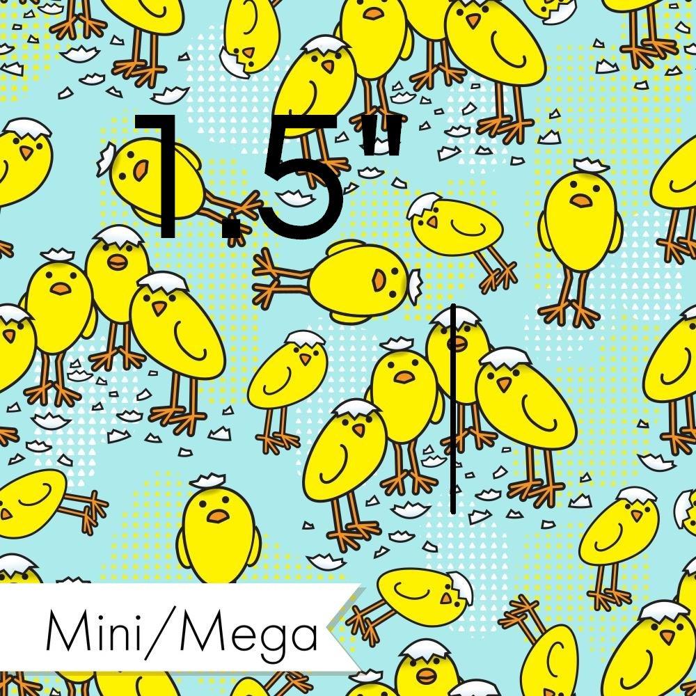 Design 1066 Chicks Fabric – custom printed pre-order fabric Australia | Fabric by Missy Rose